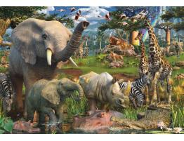 Ravensburger Animaux dans l&#39;étang Puzzle 18000 pièces