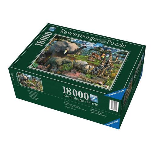 Ravensburger Animaux dans l'étang Puzzle 18000 pièces