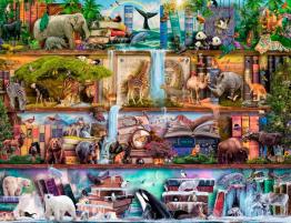 Puzzle Ravensburger Animales Salvajes de 2000 Piezas