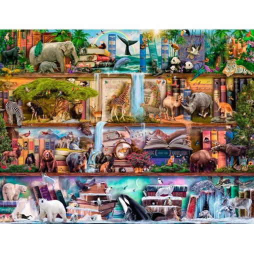 Puzzle Ravensburger Animales Salvajes de 2000 Piezas