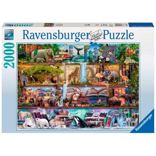 Puzzle Ravensburger Animales Salvajes de 2000 Piezas