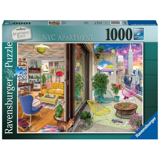 Puzzle Ravensburger Apartamento de Nueva York de 1000 Piezas