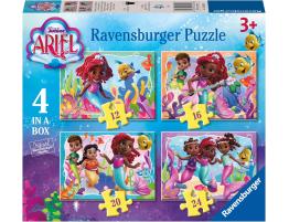 Puzzle Ravensburger Ariel Progresivo de 12+16+20+24 Pzs