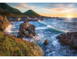 Puzzle Ravensburger Atardecer en Big Sur de 1000 Piezas