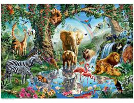 Puzzle Ravensburger Aventuras en la Selva de 1000 Piezas