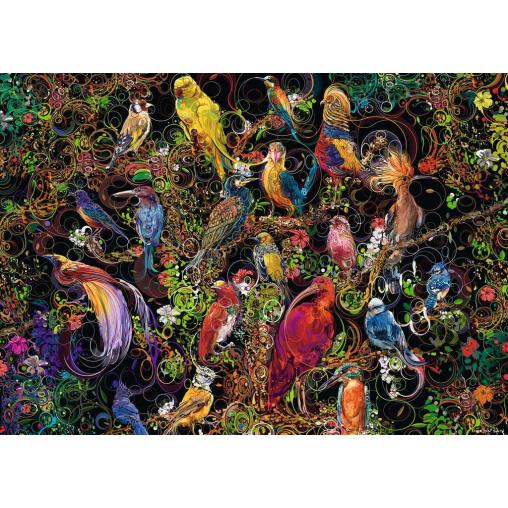 Puzzle Ravensburger Aves de Arte 1000 Piezas