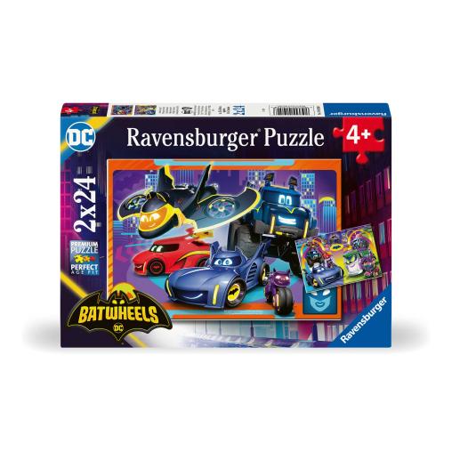 Puzzle Ravensburger Batwheels 2x24 Piezas