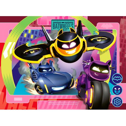 Puzzle Ravensburger Batwheels Progresivo de 12+16+20+24 Pzs