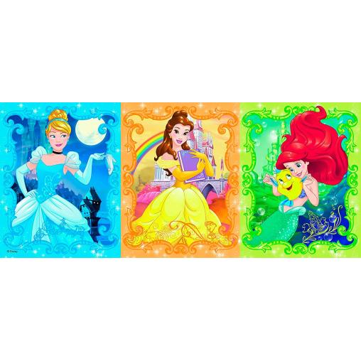 Puzzle Ravensburger Bellas Princesas Disney Panorama, 200 Pzs