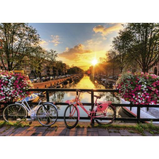 Ravensburger Puzzle Amsterdam Bicyclettes 1000 pièces