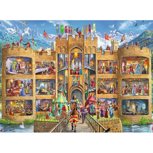 Puzzle Ravensburger Bienvenido al Castillo XXL de 150 Piezas