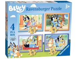 Puzzle Ravensburger Bluey Progresivo de 12+16+20+24 Piezas