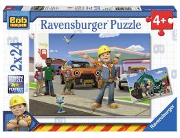 Puzzle Ravensburger Bob The Builder 2x24 Piezas