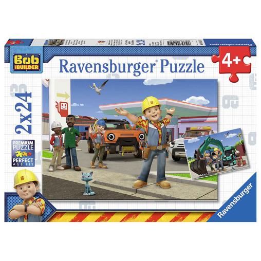 Puzzle Ravensburger Bob The Builder 2x24 Piezas