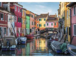 Puzzle Ravensburger Burano, Italia de 1000 Piezas