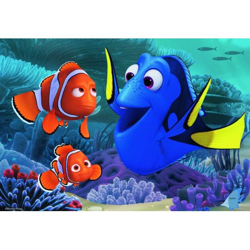 Ravensburger Puzzle Le Monde de Dory 2 x 12 pièces