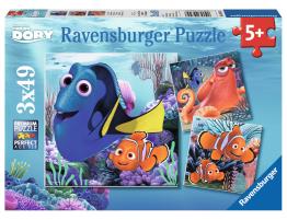 Ravensburger Puzzle Le Monde de Dory 2 x 12 pièces