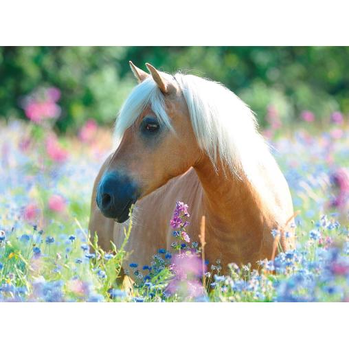 Puzzle Ravensburger Caballo Entre las Flores XXL 300 Pzs