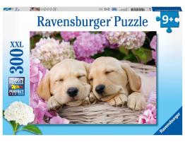 Puzzle Ravensburger Cachorritos Tiernos de 300 Piezas XXL