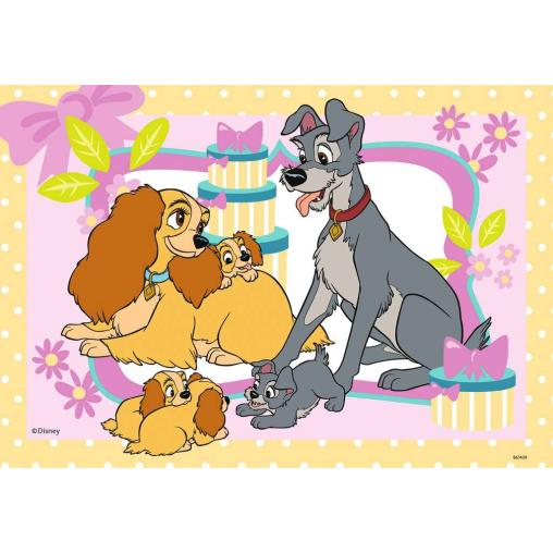 Puzzle Ravensburger Cachorros Favoritos de Disney de 2x24 Pieza