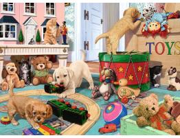 Puzzle Ravensburger Cachorros Juguetones XXL de 150 Piezas