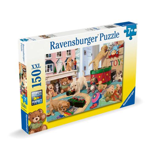 Puzzle Ravensburger Cachorros Juguetones XXL de 150 Piezas