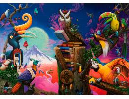 Puzzle Ravensburger Canciones de Pájaros Extintos 1000 Piezas