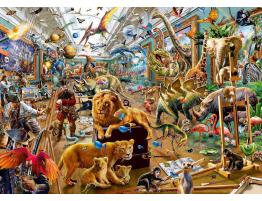 Puzzle Ravensburger Caos en la Galería de 1000 Piezas