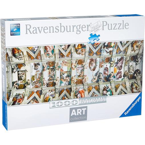 Puzzle Ravensburger Capilla Sixtina Panorámica de 1000 Piezas