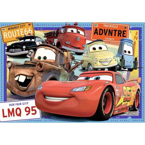 Puzzle Ravensburger Cars de 2x24 Piezas