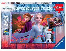 Puzzle Ravensburger Frozen 2 de 2x24 Piezas