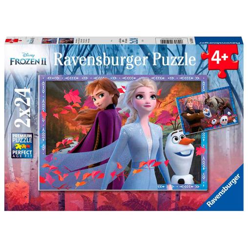 Puzzle Ravensburger Frozen 2 de 2x24 Piezas