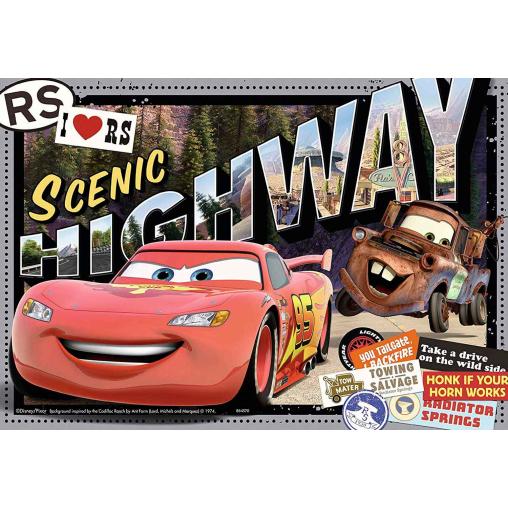 Puzzle Ravensburger Cars de 2x24 Piezas