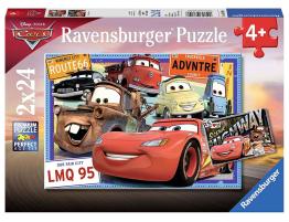 Puzzle Ravensburger Cars de 2x24 Piezas