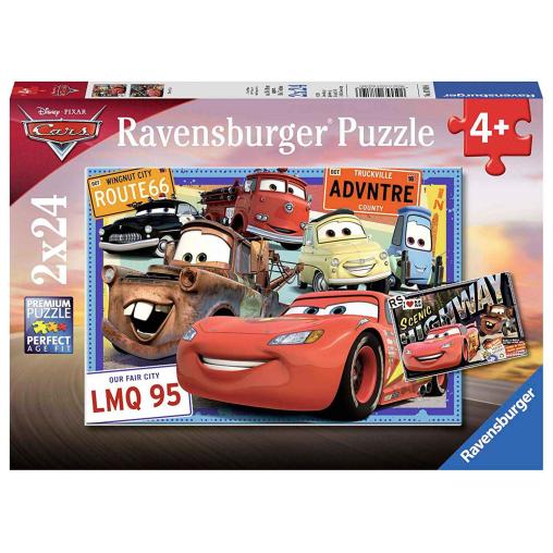 Puzzle Ravensburger Cars de 2x24 Piezas