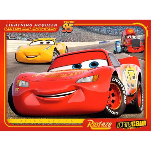 Puzzle Ravensburger Cars 3 Progresivo de 12+16+20+24 Piezas