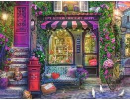 Puzzle Ravensburger Cartas de Amor y Chocolate de 1500 Piezas