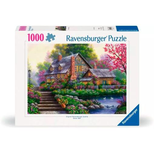 Puzzle Ravensburger Casa de Campo Romántica de 1000 Piezas