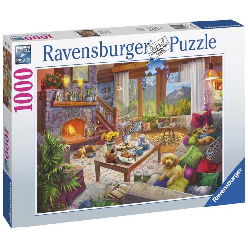 Puzzle Ravensburger Casita Acogedora de 1000 Piezas