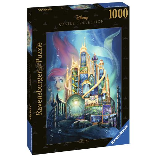 Puzzle Ravensburger Castillos Disney: Ariel de 1000 Pzs