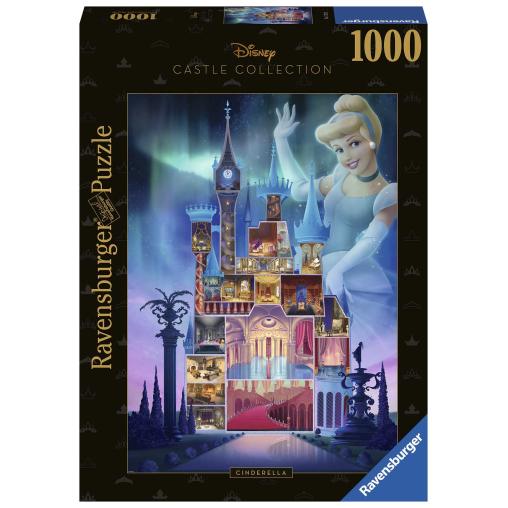 Puzzle Ravensburger Castillos Disney: Cenicienta de 1000 Pzs