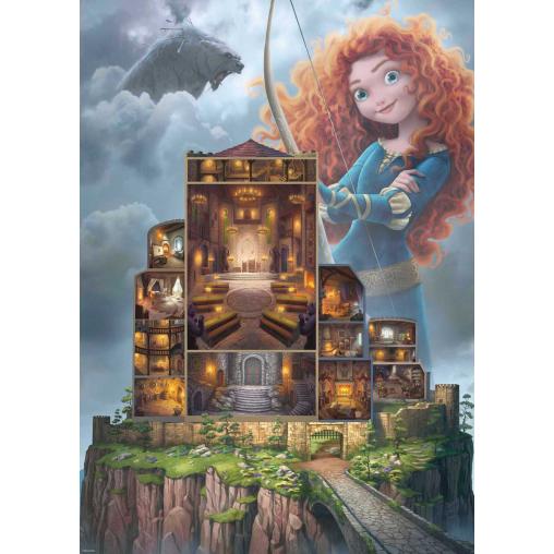 Puzzle Ravensburger Castillos Disney: Merida de 1000 Pzs