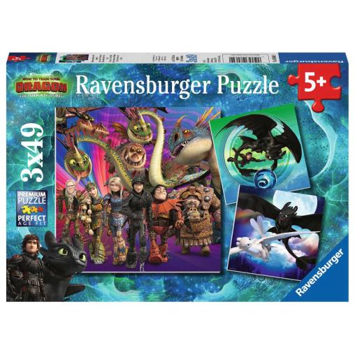 Puzzle Ravensburger CEATD3 El Mundo Oculto de 3x49 Piezas