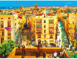 Puzzle Ravensburger Cena en Valencia de 1500 Piezas