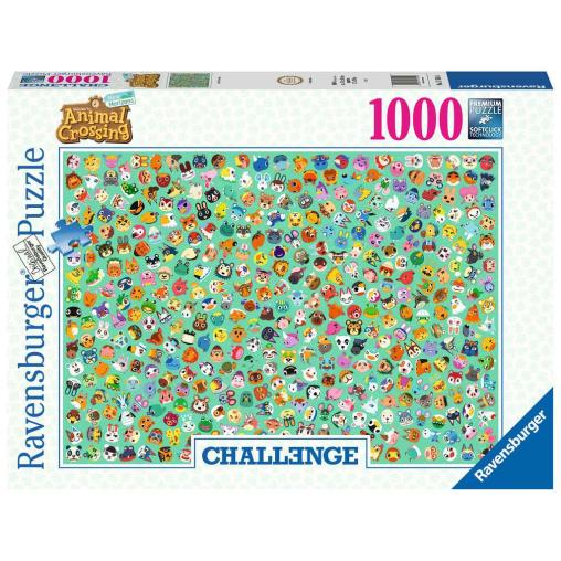 Puzzle Ravensburger Challenge Animal Crossing de 1000 Pzs