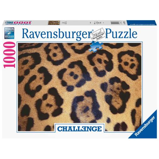 Puzzle Ravensburger Challenge Piel de Jaguar de 1000 Pzs