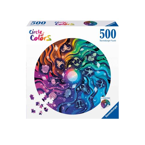 Puzzle Ravensburger Circular Astrología de 500 Piezas