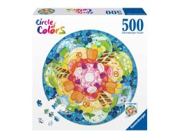 Puzzle Ravensburger Circular Copa de Helado de 500 Piezas