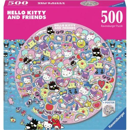 Puzzle Ravensburger Circular Hello Kitty de 500 Piezas