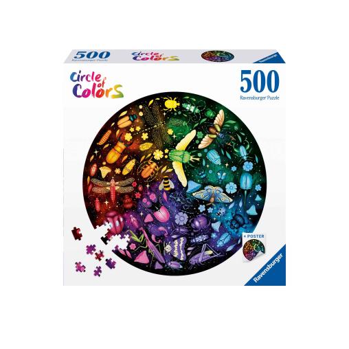 Puzzle Ravensburger Circular Insectos de 500 Piezas